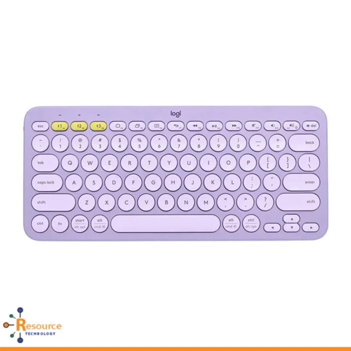 Logitech K380 Multi Device Bluetooth Keyboard lavender
