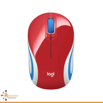 LOGITECH M187 WIRELESS MINI MOUSE RED
