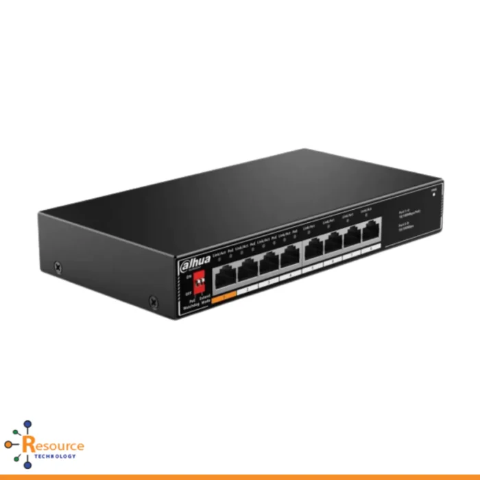 DAHUA DH-SF1010LP 10-PORT UNMANAGED DESKTOP SWITCH WITH 8-PORT POE - Image 1